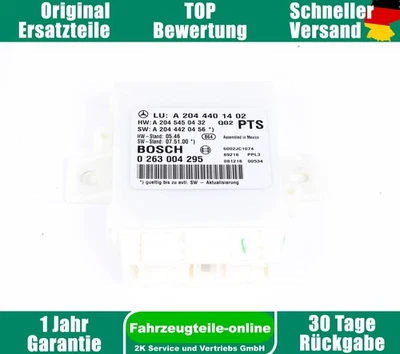 Mercedes Classe C W204 A2044401402 Sensore Di Parcheggio PDC - Immagine 1 di 4