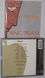 TIPPETT: King Priam, three-act opera on 2 CDs - Bailey, Harper, Atherton LONDON - Imagen 1 de 1
