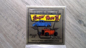 Daytona Trophy Louisiana Super Run III Automobilia Plaque Metal Sign - Picture 1 of 2