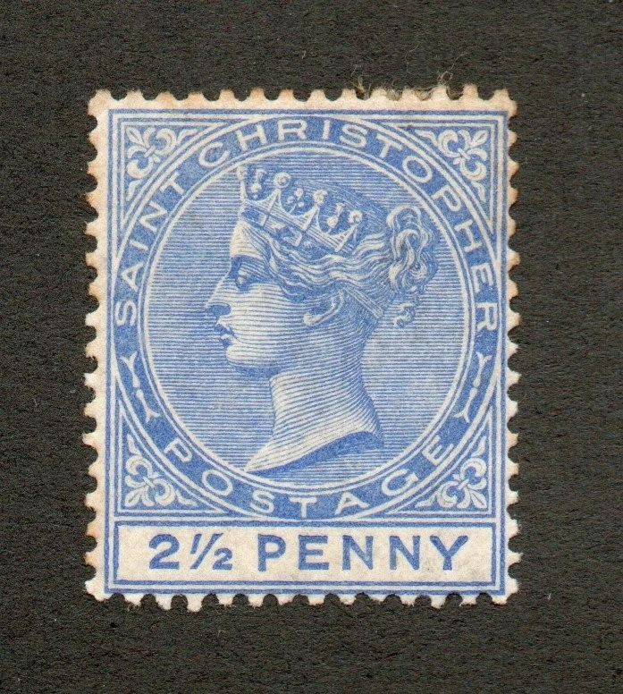 Saint Christopher - SG# 16 MH / wmk Crown CA - Lote 1225794 Foto 1 de 1