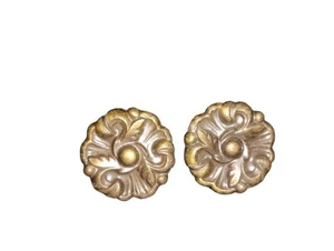 1960 Amerock RDCA Blumenschrank Schublade zieht Knöpfe geöltes Kupfer Menge 2 - Bild 1 von 4