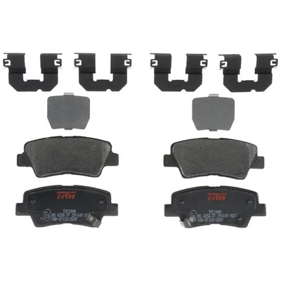 Rear Disc Brake Pad Set for Hyundai Tucson 2016 - 2018 TRW Ultra TXC1848 Foto 1 de 4