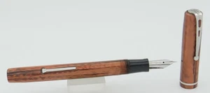 Esterbrook Dollar Slim Copper Pearl Fountain Pen - 1550 Extra Fine Nib - 1930's - Picture 1 of 5