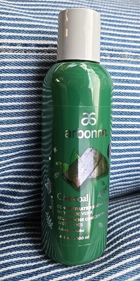 Gel de ducha concentrado de carbón ARBONNE con aloe vera 3,4 fl oz nuevo Foto 1 de 3