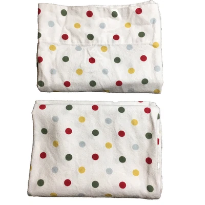 Funda de Almohada de Franela Granate Colina Tamaño Estándar Lunares Franela Gruesa Cálida Acogedora Foto 1 de 4