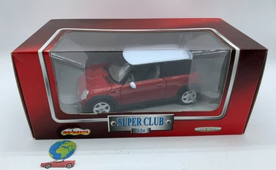 Majorette Mini Cooper , modello in scala 1:24 - 1:25, (2814) , vintage - Immagine 1 di 4