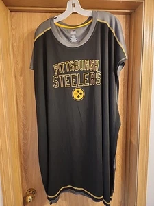 Pittsburgh Steelers NFL Herren schwarz grau Größe 6XL cooles Muskel T-Shirt. - Bild 1 von 9