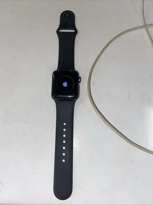 Apple Series 3 Black Men's Watch - A1860 - Image 1 of 4