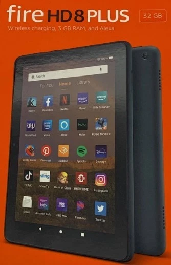 Amazon Fire HD 8 Plus (10th Generation) 8" Tablet 32gb MEM Slate - Image 1 of 1