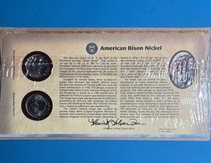 2005 P & D American Bison Nickel Set versiegelt in Kunststoff - Bild 1 von 1