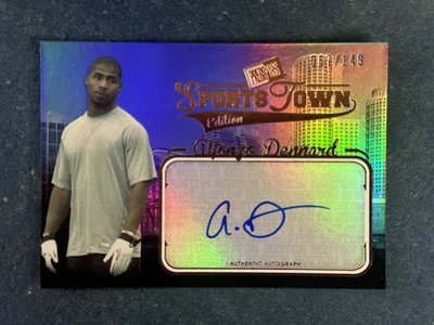 Press Pass Sports Town 2012 bronce autógrafo Alfonzo Dennard/149 Foto 1 de 2