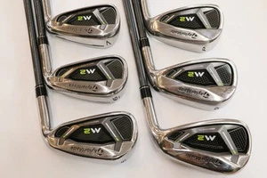 TaylorMade M2 2019 Iron Set 6pcs 5-pw REAX 88 HL Flex S - Picture 1 of 10