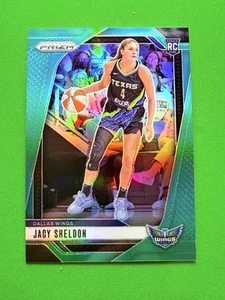 2024 Panini Prizm WNBA Jacy Sheldon #4 Green Prizm (RC) - Bild 1 von 2
