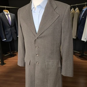 Vtg The Old Frontier Clothing Co Western Highland Wool Frock Coat Mens 40 - Picture 1 of 21