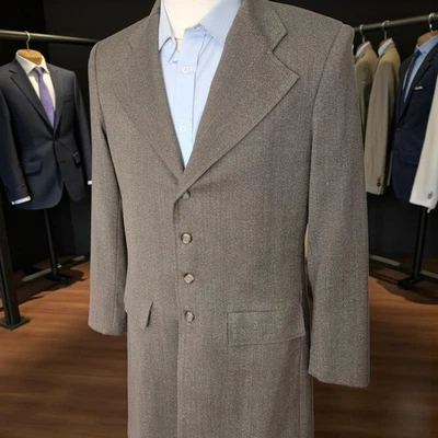 Vtg The Old Frontier Clothing Co Western Highland Wool Frock Coat Mens 40 - Image 1 of 4