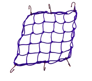 Motorcycle Cargo Net Emgo 78-60502 15" x 15" - Blue - Picture 1 of 3