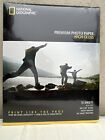 New 15 Sheets National Geographic High Gloss Photo Paper 8.5x11" Inkjet Sealed