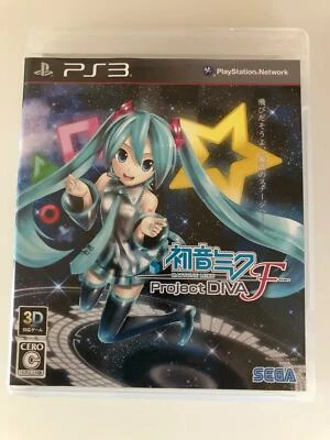 Used PS3 ”Hatsune Miku -Project DIVA- F” Japan Ver. with Manual - Image 1 of 3