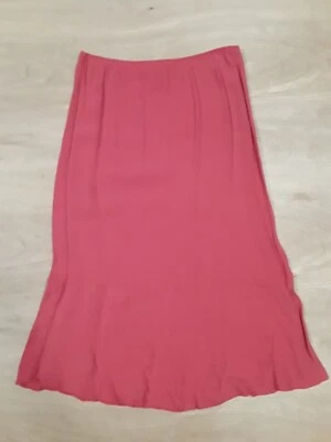 Mujer Rafael Naranja Cintura Elástica Falda Ligera Talla 8 Foto 1 de 3