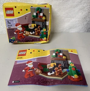 Lego Karton und Anleitung für 40125 Santa Weihnachten OHNE LEGOS - Bild 1 von 6