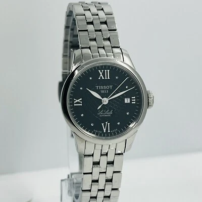 Tissot Automatic Women’s Le Locle Steel Silver/Black 25mm Sapphire Watch - Image 1 of 4