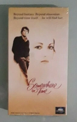 christopher reeve SOMEWHERE IN TIME jane seymour  VHS VIDEOTAPE NEW corner dings - Image 1 of 2