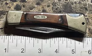 EXPLORER TIGER PAW VINTAGE HUNTING KNIFE - SEE BLADE JAPAN - Picture 1 of 12