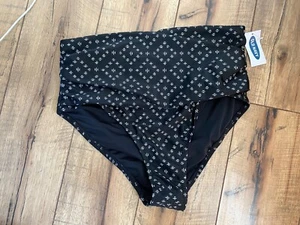 High-Waisted Wrap-Front Swim Bottoms for Women NWT Medium - Picture 1 of 3