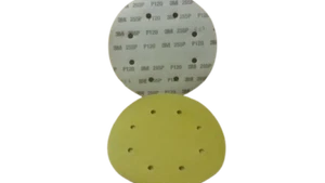 P120 Hook & Loop abrasive discs 203mm 8 hole Pack (5) 8" Sanding 200mm - Picture 1 of 3