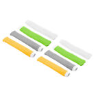 8Pcs Badminton Racket Towel Grip Anti-Skid Sweatband, Grey/Yellow/Green/White