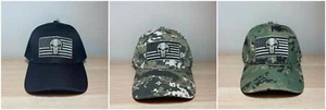 Neu eingetroffen! Baseball Cap Mütze US FLAGGE Totenkopf - Bild 1 von 10