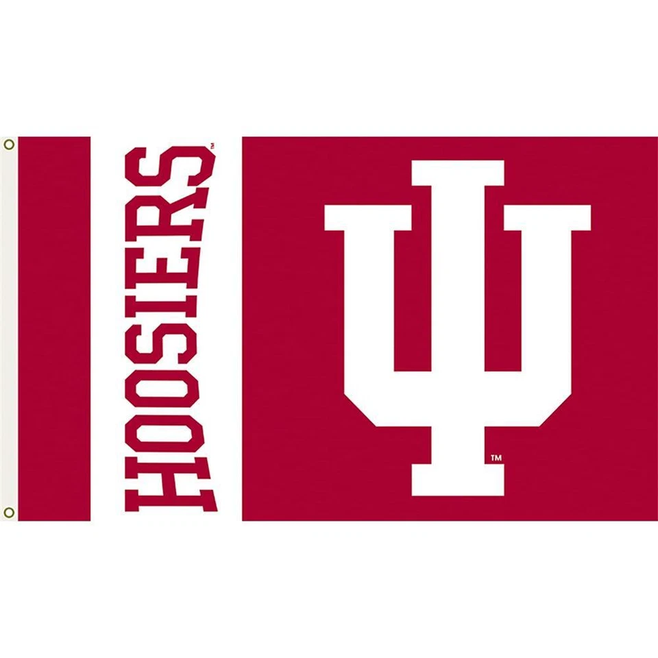 Indiana Hoosiers 3' x 5' Flag - Image 1 of 1