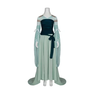 Der Herr der Ringe Cosplay Kostüm Galadriel Kleid Elfe Königin Gewand Outfit - Bild 1 von 7