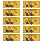 10X Präsident Donald Trump $ 1000 Dollar Schein Gold Banknote nicht Währung