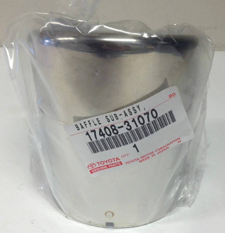 PUNTA DE ESCAPE CROMADA DE FÁBRICA OEM LEXUS 2011-2013 IS250 IS350 Foto 1 de 1