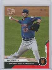 2020 Topps Now Parallel # 60 Rick Porcello New York Mets 6/10
