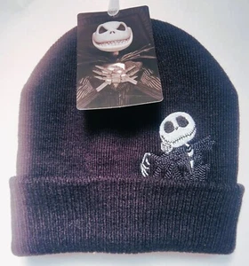 Jack Skellington Beanie Skull Cap Winter Hat Horror - Picture 1 of 1