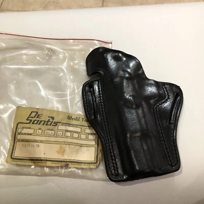 Desantis Scabbard BLACK Holster for BROWNING BDA LEFT HANDED Pistol #I16 - Image 1 of 4