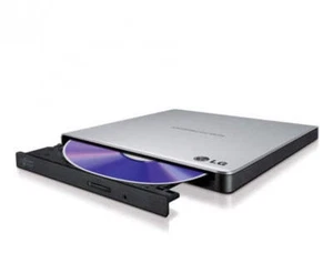 LG HITACHI MASTERIZZATORE DVD ESTERNO GP57ES40 ULTRASLIM USB 2.0 SILVER ARGENTO - Zdjęcie 1 z 1