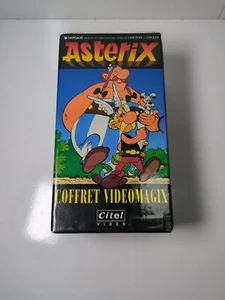 Astérix VHS SECAM Coffret Vidéomagix 3 Films Long Métrage Édition Grand Ecran - Photo 1/12