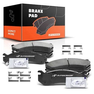 8x Ceramic Brake Pads Front & Rear for Chevrolet Silverado 2500 GMC Sierra 2500 - Picture 1 of 8