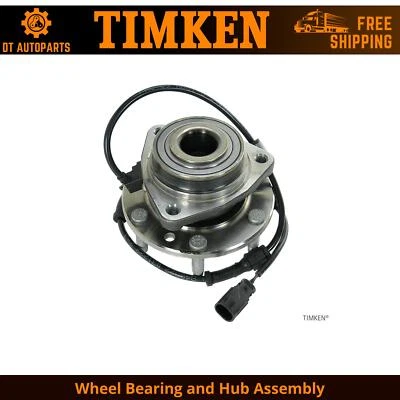 Conjunto de cojinete de rueda y buje delantero Timken 2004 para Chevrolet SSR 2003-2006 tracción trasera Foto 1 de 4