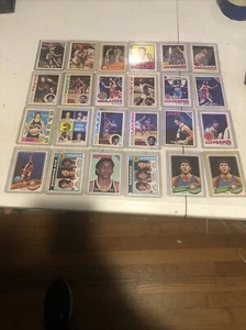 Lot of vintage 1972-79/80Basketball Cards Range From Good To EX - Picture 1 of 8