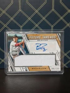 Ben Braymer 2020 Panini Elite Extra Edition Fiture Threads Patch Auto /199...