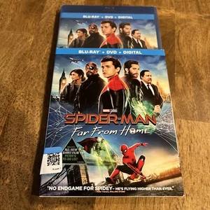 SPIDERMAN: Far From Home - BLURAY W/ RARE SLIPCOVER - NEW SEALED - SAME DAY SHIP - Picture 1 of 2