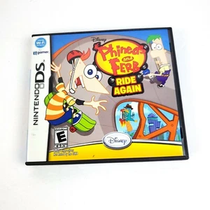 Phineas and Ferb - Ride Again (Nintendo DS) Video Game Complete w/ Manual & Case - Picture 1 of 4