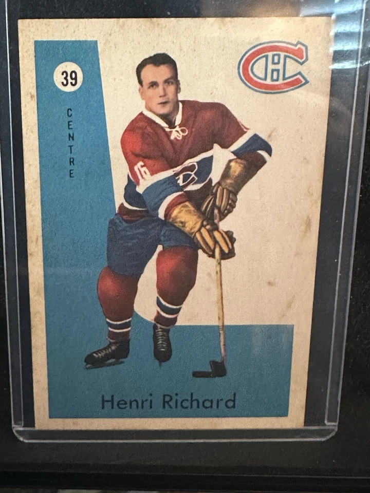 1959-60 Parkhurst - #39 Henri Richard - Image 1 of 2