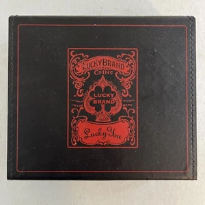 Lucky Brand Poker Set Ersatzchips mit Box & 1 Deck versiegelter neuer Karten - Bild 1 von 10