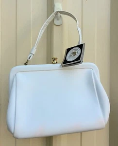 Vintage Sheldon White Small Purse Handbag - Picture 1 of 10