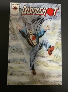 BLOODSHOT 6 signiert Bob Layton 1. Erster Auftritt Colin King Ninjak NM COA - Bild 1 von 11